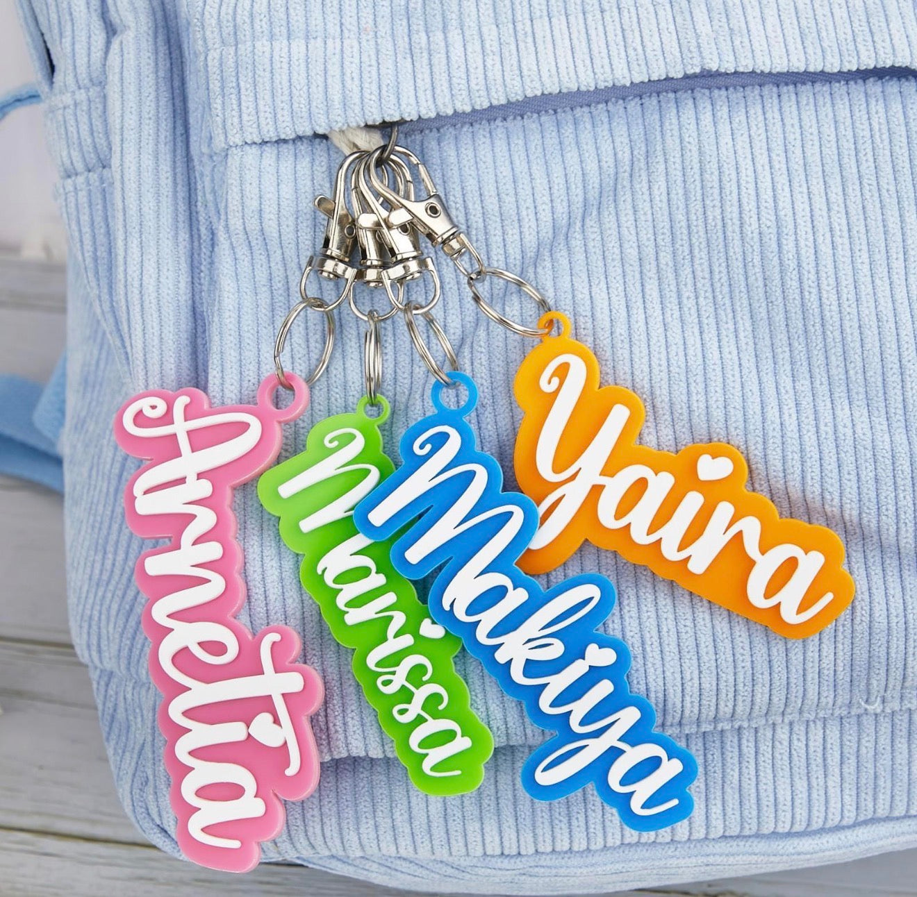 3d Name Keychains