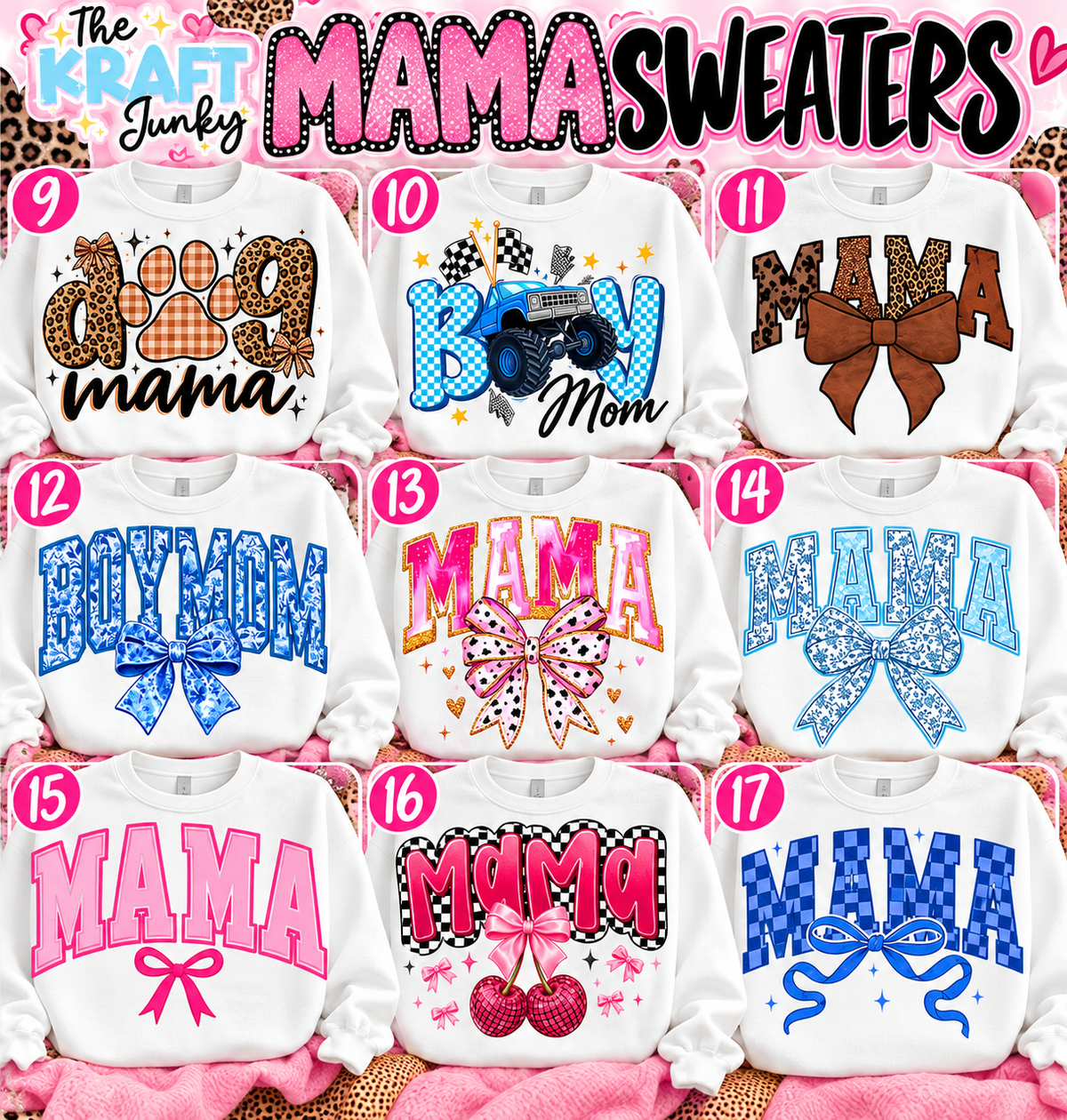 “Mama” Sweaters