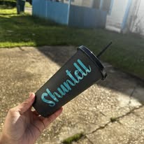 Plastic Name Tumbler